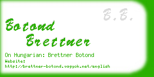 botond brettner business card